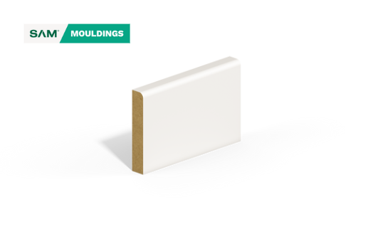 Pencil Round One Edge Skirting & Architrave MDF Mouldings | SAM